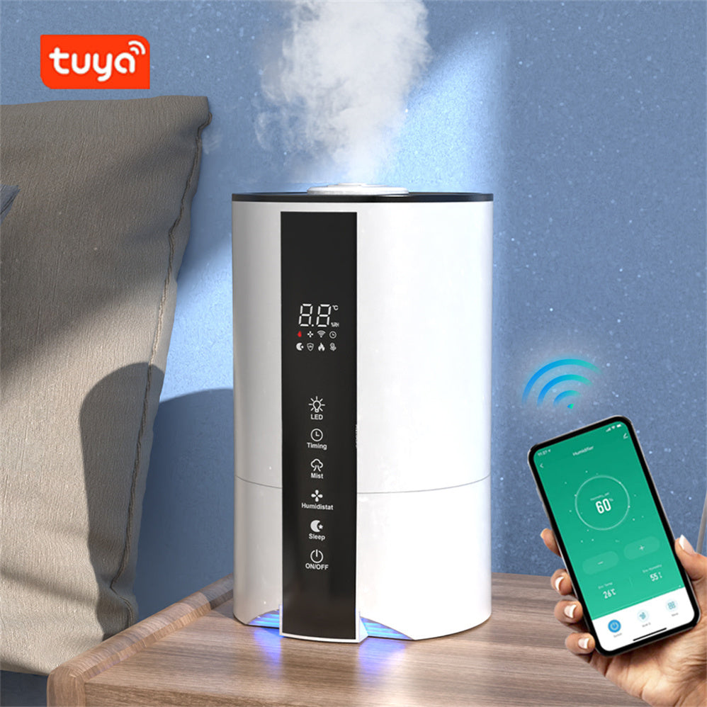 4.5L Smart Negative Ion Air Humidifier – Large Capacity with Sleep Mode